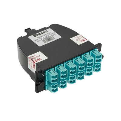FC2ZO-24-10B2 by Panduit Corp - OM4 24-FIBER TOTAL, AQUA ADAPTER