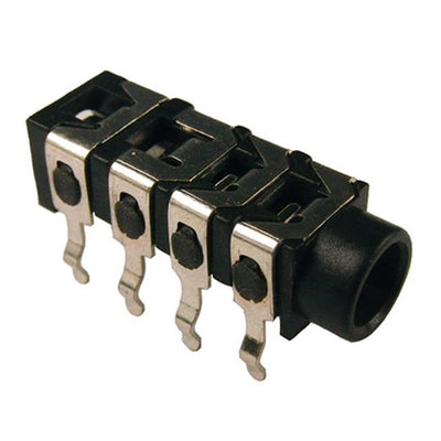 FC68128 by CLIFF Electronic Components Ltd - 3.5MM 4 POLE JACK SKT