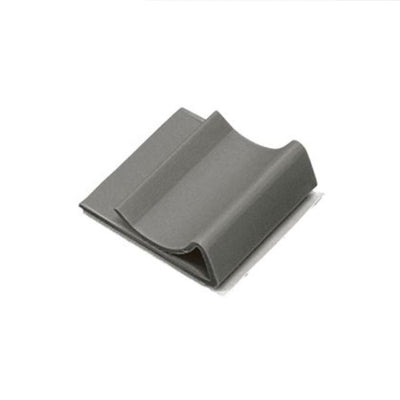 FCC-A-D8 by Panduit Corp - CABLE CLIP FLAT C-TYPE GRAY ADH