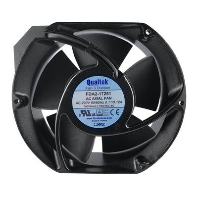FDA2-17251NBKT3F by Qualtek - FAN AXIAL 172X51MM 115VAC TERM