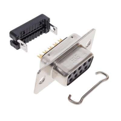 FDED-9S(55) by Hirose Electric Co Ltd - CONNECTOR LP D-SUB RCPT PNL MNT