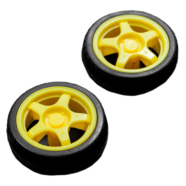 FIT0003 by DFRobot - RUBBER WHEEL FOR A4WD AND A2WD