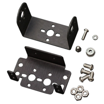 FIT0004 by DFRobot - PAN AND TILT KIT (BLACK ANODIZED