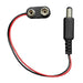 FIT0043 by DFRobot - BATT SNAP 9V 1 CELL BARREL PLUG