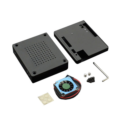 FIT0530 by DFRobot - CASE ALUM BLK 3.05"" L X 2.13"" W