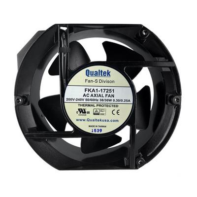 FKA1-17251NBLT31 by Qualtek - FAN AXIAL 172X50.8MM 115VAC TERM