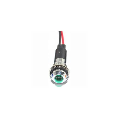 FL1M-12SW-1-G110V by Mallory Sonalert Products Inc. - LED GRN 12MM NUT 110VAC/DC STK