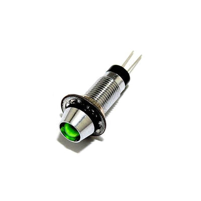 FL1M-8CJ-3-G3V by Mallory Sonalert Products Inc. - LED GRN 8MM NUT 3VDC STK