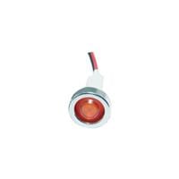 FL1P-10NW-1-Y24V by Mallory Sonalert Products Inc. - LED YEL 10MM NUT 24VAC/DC STK