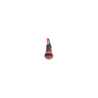 FL1P-8NW-1-R12V by Mallory Sonalert Products Inc. - LED RED 8MM NUT 12VAC/DC STK