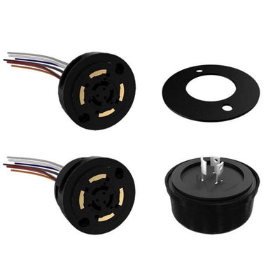 FLA414230F1 by Amphenol ICC (Commercial Products) - FLA RECEPTACLE NEMA ANSI C136.41