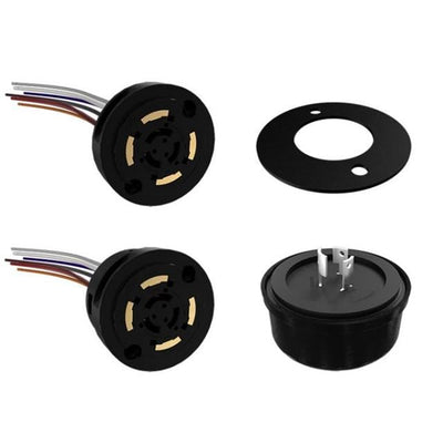 FLA416130 by Amphenol ICC (Commercial Products) - FLA RECEPTACLE NEMA ANSI C136.41