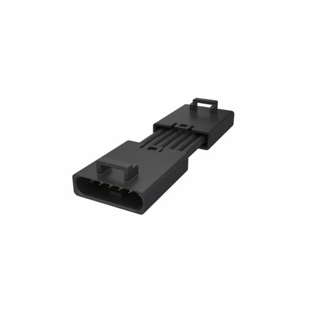 FLHB6C008A0 by Amphenol ICC (Commercial Products) - 6 POSITION,RECEPTACLE,PIN,DOUBLE