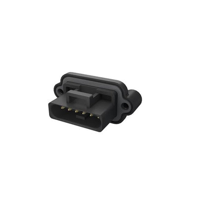 FLHP6202 by Amphenol ICC (Commercial Products) - 6 POSITION,RECEPTACLE,PIN,PCB MO