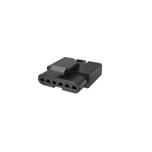 FLHS6190 by Amphenol ICC (Commercial Products) - 6 POSITION,PLUG,SOCKET,WIRE MOUN