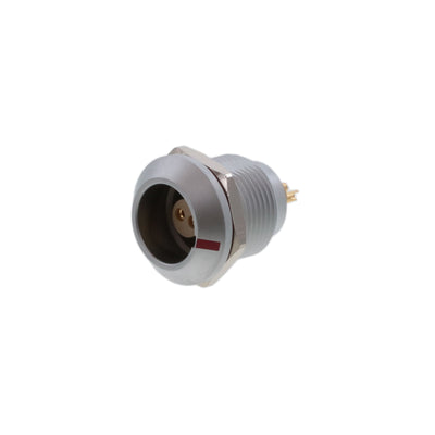 FLKC-02EGFS-GCP-001 by Amphenol LTW - CONNECTOR RECPT FMALE 2P GOLD SLDR CUP
