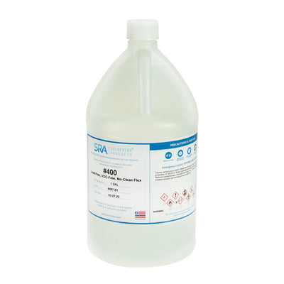 FLS385-4G by SRA Soldering Products - #385 NC FLUX, SOLVENT BASED 3% 4