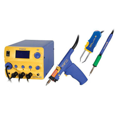 FM206-DTS by American Hakko Products, Inc. - SOLDER REWORK STA 410W 3 CH 120V