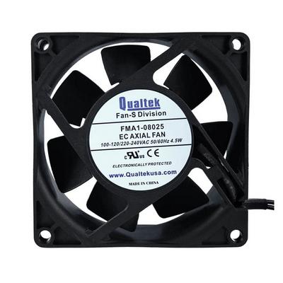 FMA1-08025WBHW12 by Qualtek - EC FAN, 80X80X25MM, 2-BALL BEARI