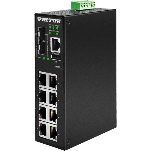 FP2008E/2SFP/DC by Patton Electronics - FIBERPLEX MANAGED GIGABIT ETHER