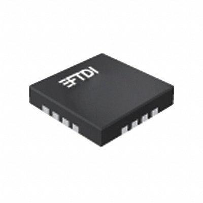 FT220XQ-T by FTDI, Future Technology Devices International Ltd - IC USB 4 BIT SPI/FT1248 16QFN