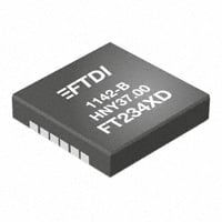 FT234XD-T by FTDI, Future Technology Devices International Ltd - IC USB SERIAL UART 12DFN