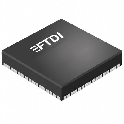 FT313HQ-R by FTDI, Future Technology Devices International Ltd - IC USB HS HOST CTRL QFN-64