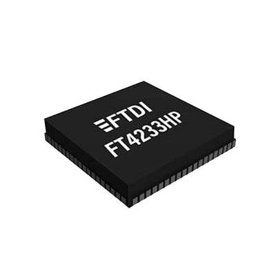 FT4233HPQ-TRAY by FTDI, Future Technology Devices International Ltd - IC USB-C SERIAL UART QFN-76