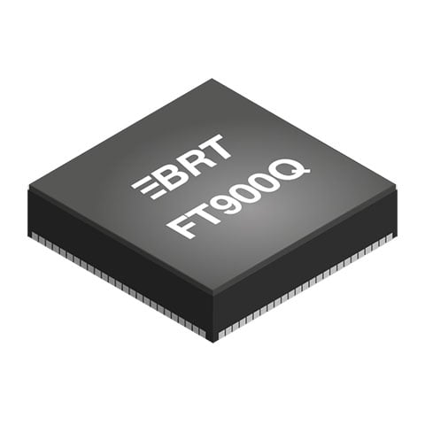 FT900Q-C-T by Bridgetek Pte Ltd. - IC MCU 32BIT 256KB FLASH 100QFN