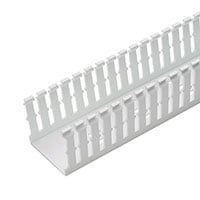 F2X5WH6 by Panduit Corp - WIRE DUCT SLOTTED SCREW 6' WHITE