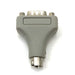 G08-103 by Micro Connectors, Inc. - PS/2 Mini Din 6 Male to DB9 Male