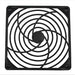 G120POG by Orion Fans - FAN GUARD PLASTIC 120MM PUSH ON
