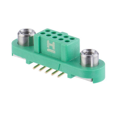 G125-FS11005F2P by Harwin Inc. - CONNECTOR RECPT 10POS 0.049 GOLD SMD