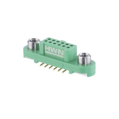 G125-FS11205F2R by Harwin Inc. - CONNECTOR RECPT 12POS 0.049 GOLD SMD