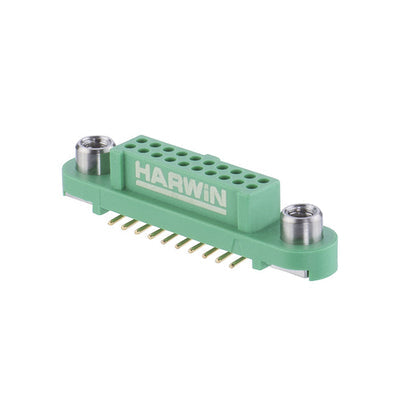 G125-FS12005F2R by Harwin Inc. - CONNECTOR RECPT 20POS 0.049 GOLD SMD