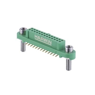 G125-FS12605F3R by Harwin Inc. - CONNECTOR RECPT 26POS 0.049 GOLD SMD