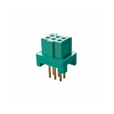 G125-FV10605L0R by Harwin Inc. - CONNECTOR RECPT 6POS 0.049 GOLD PCB