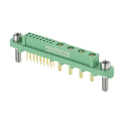 G125-FV116F3-04AB000P by Harwin Inc. - CONNECTOR HDR FMALE 4PWR + 16SIGNAL