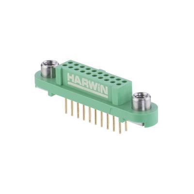 G125-FV12005F2R by Harwin Inc. - CONNECTOR RECPT 20POS 0.049 GOLD PCB