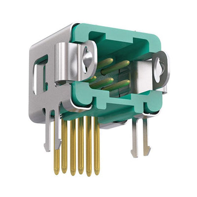 G125-MH10605L1P by Harwin Inc. - CONNECTOR HEADER R/A 6POS 1.25MM