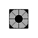 G127POG by Orion Fans - FAN GUARD PLASTIC 127MM PUSH ON