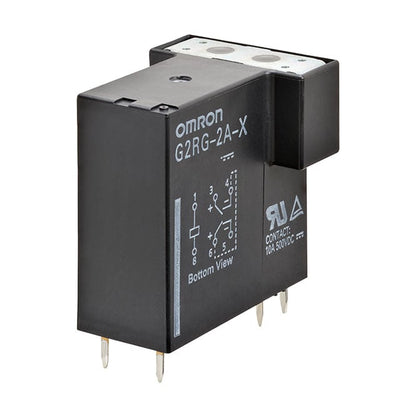 G2RG-2A-X DC12 by Omron Electronics Inc-EMC Div - RELAY GEN PURPOSE DPST 10A 12V