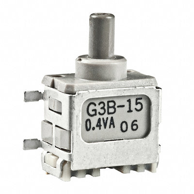 G3B15AH by NKK Switches - PUSH SWITCH SPDT 0.4VA 28V