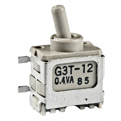 G3T12AH by NKK Switches - SWITCH TOGGLE SPDT 0.4VA 28V