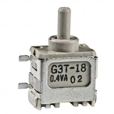 G3T18AH by NKK Switches - SWITCH TOGGLE SPDT 0.4VA 28V