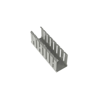 G4X1.5LG6 by Panduit Corp - WIRE DUCT SLOTTED SCREW 6' GRAY