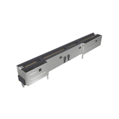 G64V35333HR by Amphenol ICC (Commercial Products) - CONNECTOR EDGE DUAL FMALE 168POS 0.024
