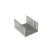 G6X4LG6 by Panduit Corp - WIRE DUCT SLOTTED SCREW 6' GRAY