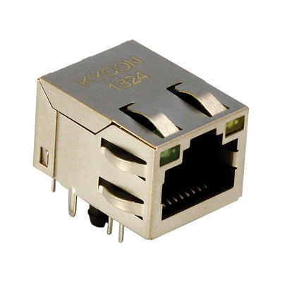 G7LX-A88S7-BP-G/Y by Kycon, Inc. - CONNECTOR JACK 1PORT 100 BASE-T PCB