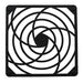 G80POG by Orion Fans - FAN GUARD PLASTIC 80MM PUSH ON